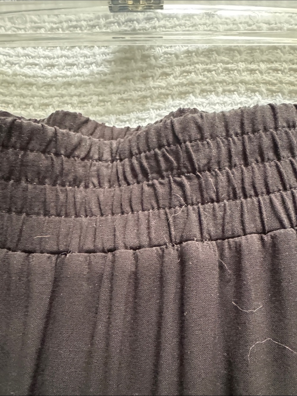 INC International Concepts Black Lace-Trim Maxi Skirt lined - Picture 5 of 5